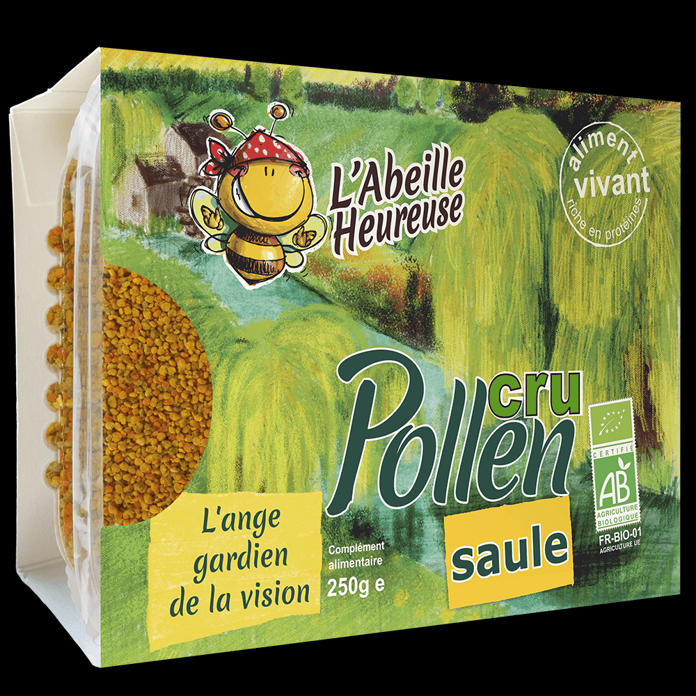 Le pollen cru de saule, la perle des pollens