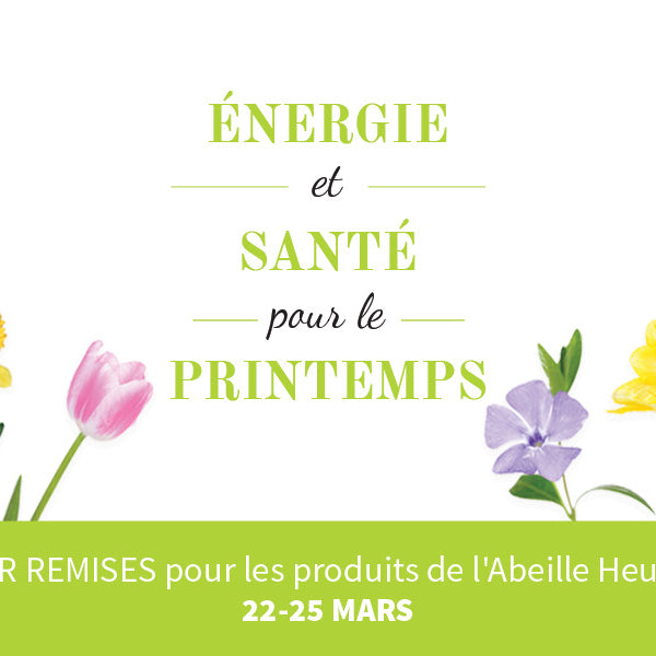 Énergie et santé pour le printemps