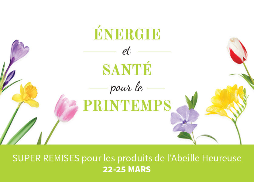 Énergie et santé pour le printemps