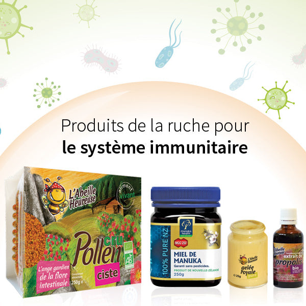 Comment utiliser les produits de la ruche pour renforcer votre système immunitaire ?