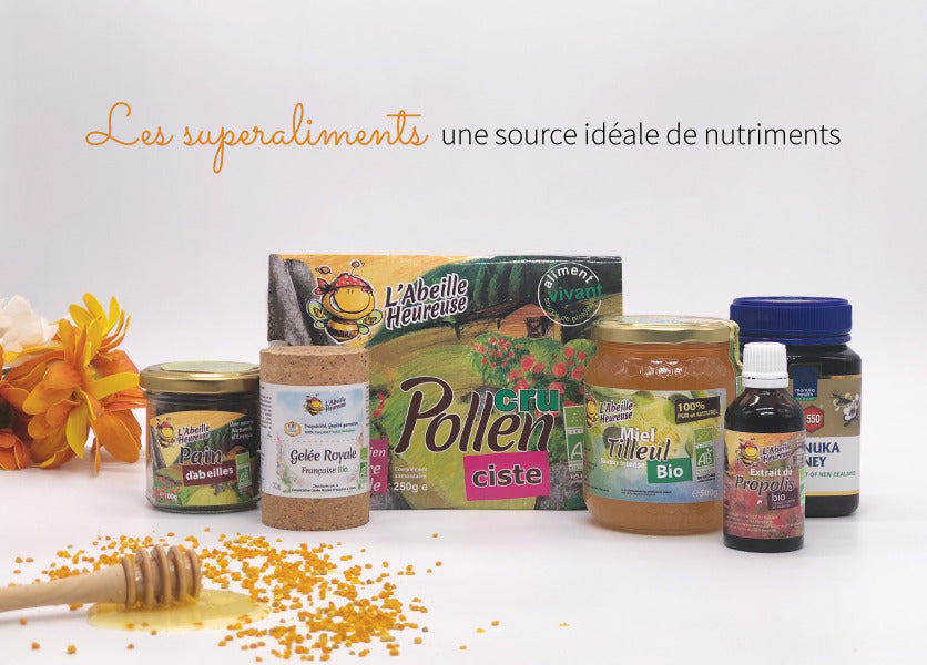 Les produits de la ruche - des superaliments essentiels à notre santé