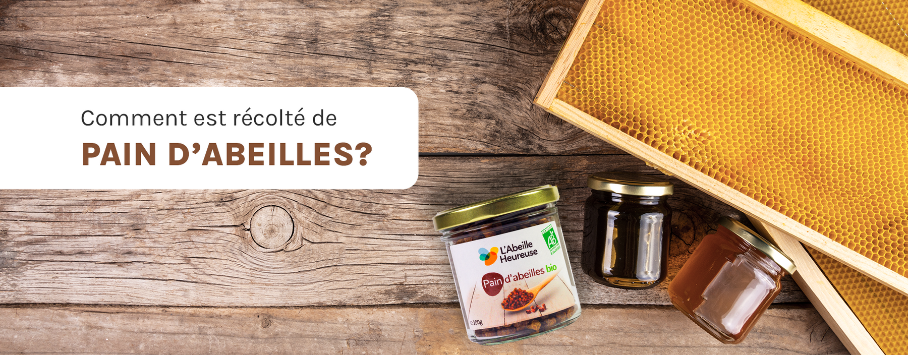 Comment est récolté le pain d'abeilles ?