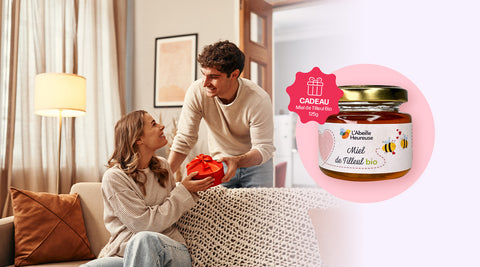 Recevez un pot exclusif de Miel de Tilleul Bio