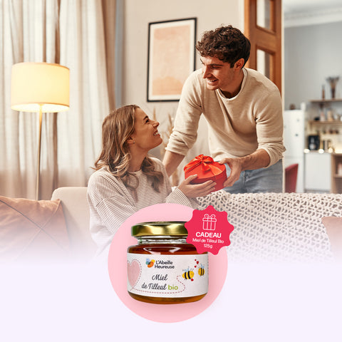 Recevez un pot exclusif de Miel de Tilleul Bio