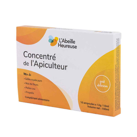 Concentré de l’Apiculteur – 10 ampoules de 10 ml
