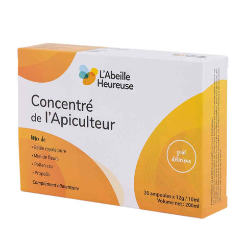 Concentré de l’Apiculteur – 20 ampoules de 10 ml