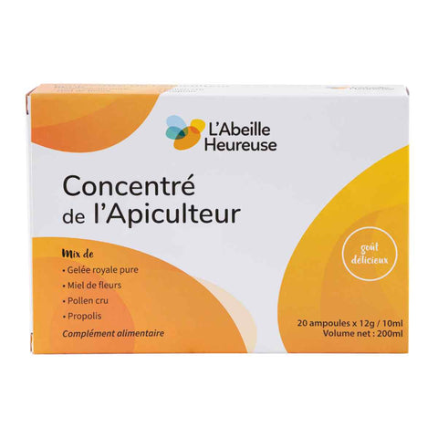 Concentré de l’Apiculteur – 20 ampoules de 10 ml