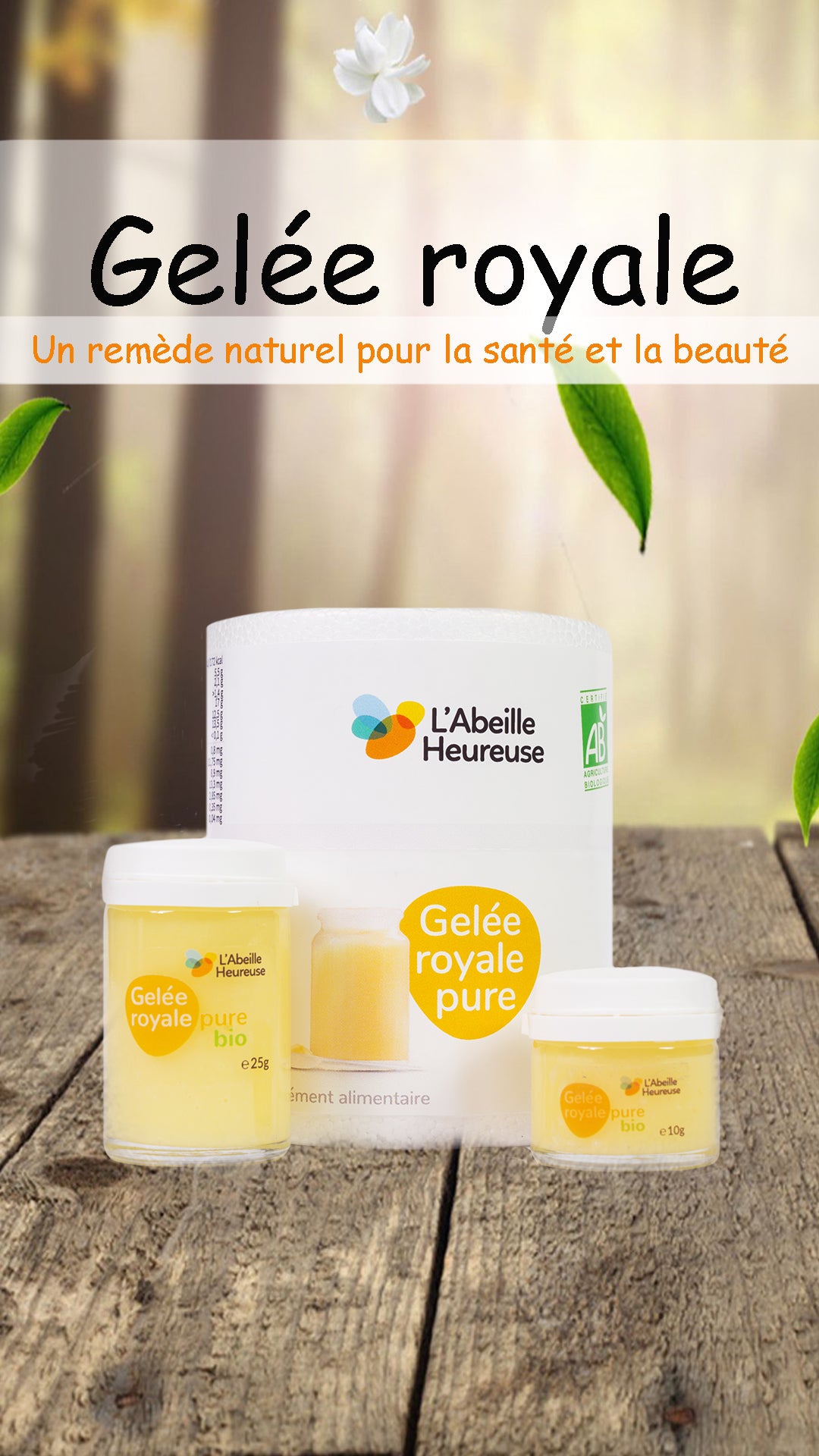 La gelée royale pure bio - traitement naturel pour renforcer le système immunitaire