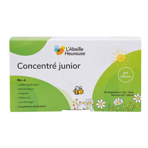 Concentré junior – 20 ampoules de 10 ml