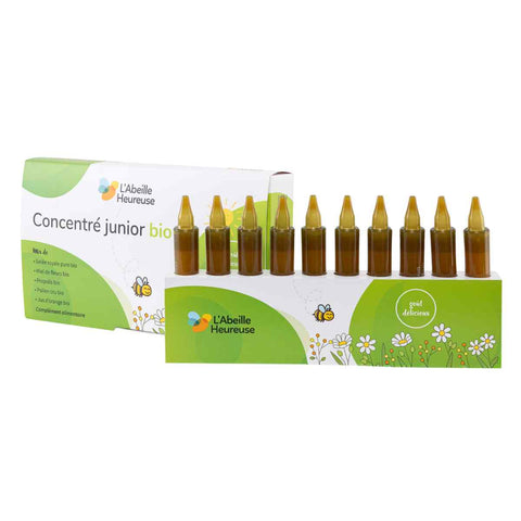 Concentré junior Bio – 10 ampoules de 10 ml