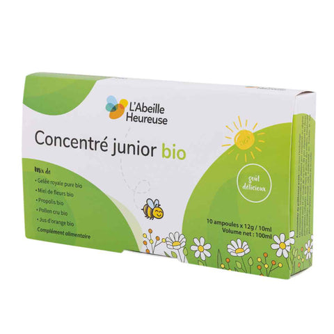 Concentré junior Bio – 10 ampoules de 10 ml