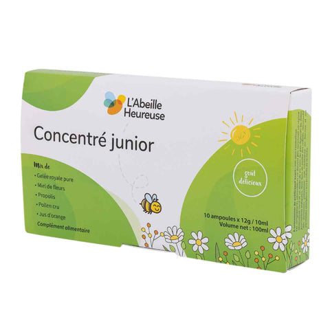 Concentré junior – 10 ampoules de 10 ml