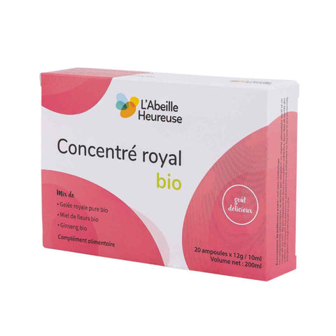 Concentré royal Bio – 20 ampoules de 10 ml