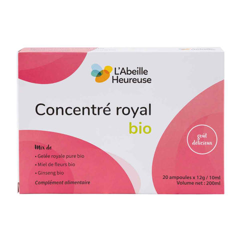 Concentré royal Bio – 20 ampoules de 10 ml